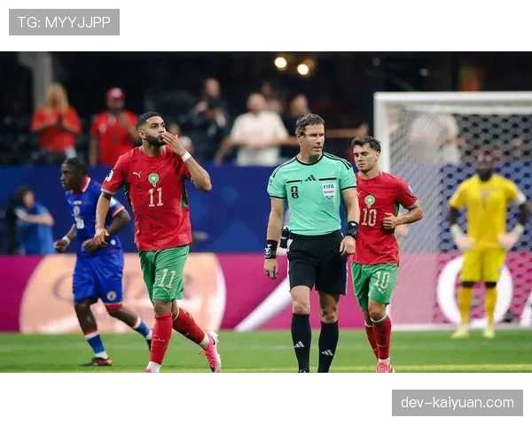 摩洛哥对海地战报：4-2胜利确保小组第二